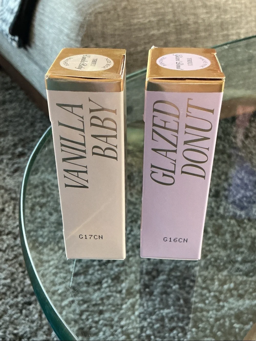 TRULY Hydrating Lip Gloss Duo - Nude Beige & Mauve Pink